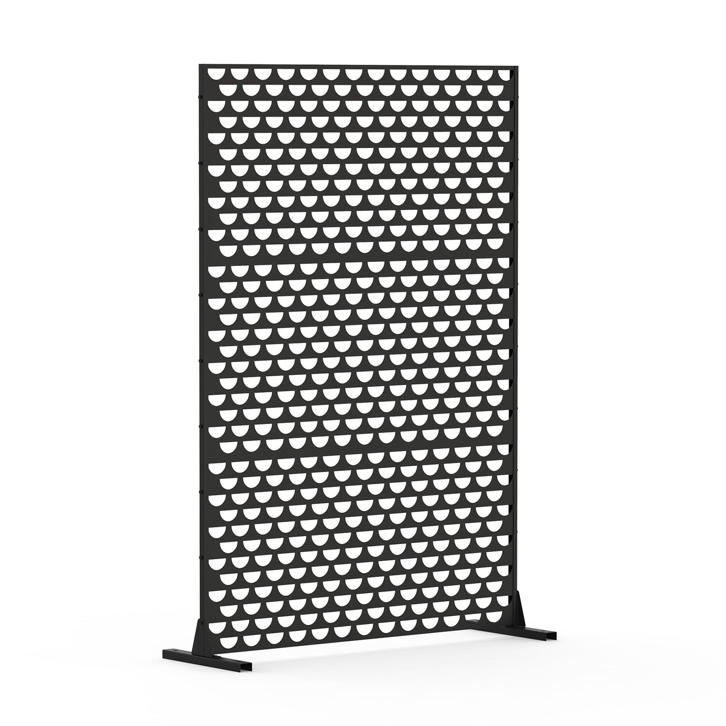 Coolbibila Metal Privacy Screens and Panels with Free Standing