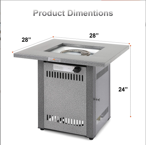 Coolbibila Outdside Patio Firepits Fireplace Dinning Tables