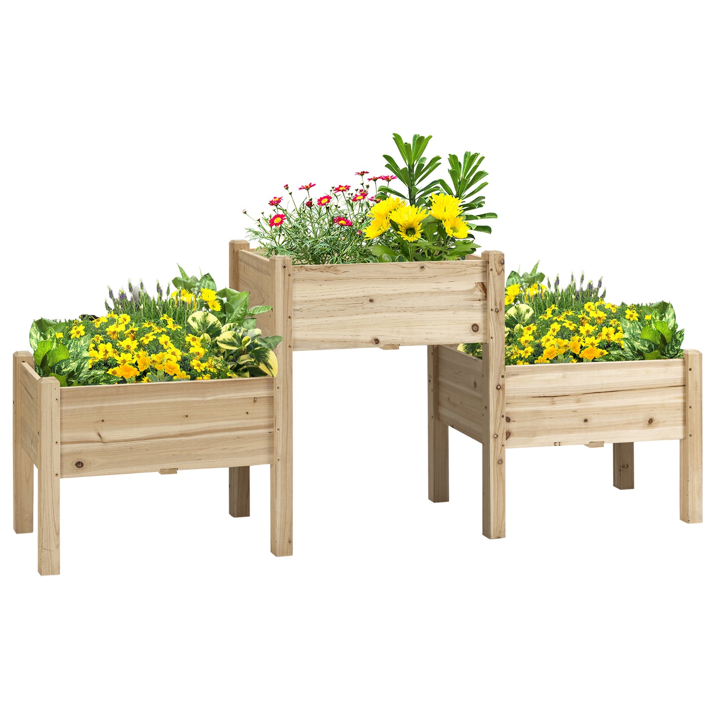 Coolbibila Wooden Plant Stand