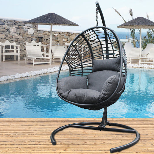 CoolbibilaPE Wicker Swing Egg chair