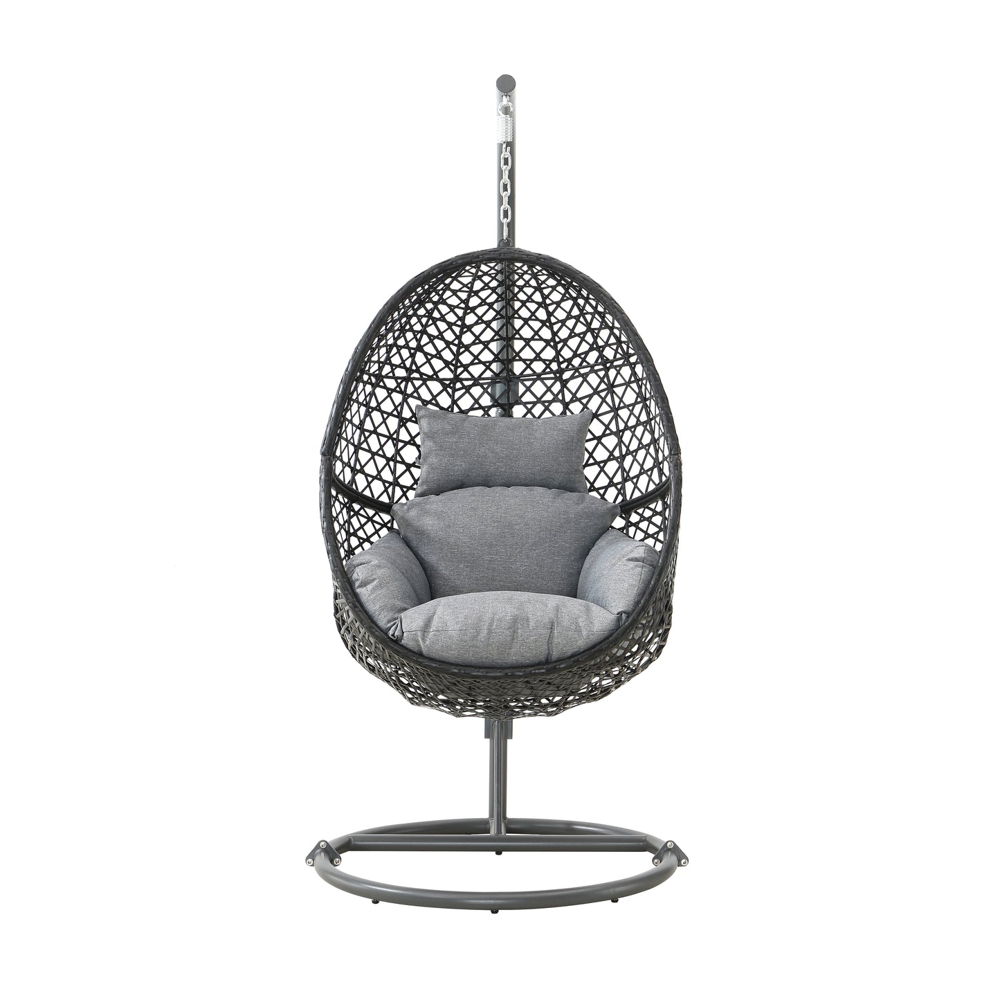 Coolbibila Patio PE Rattan Swing Chair