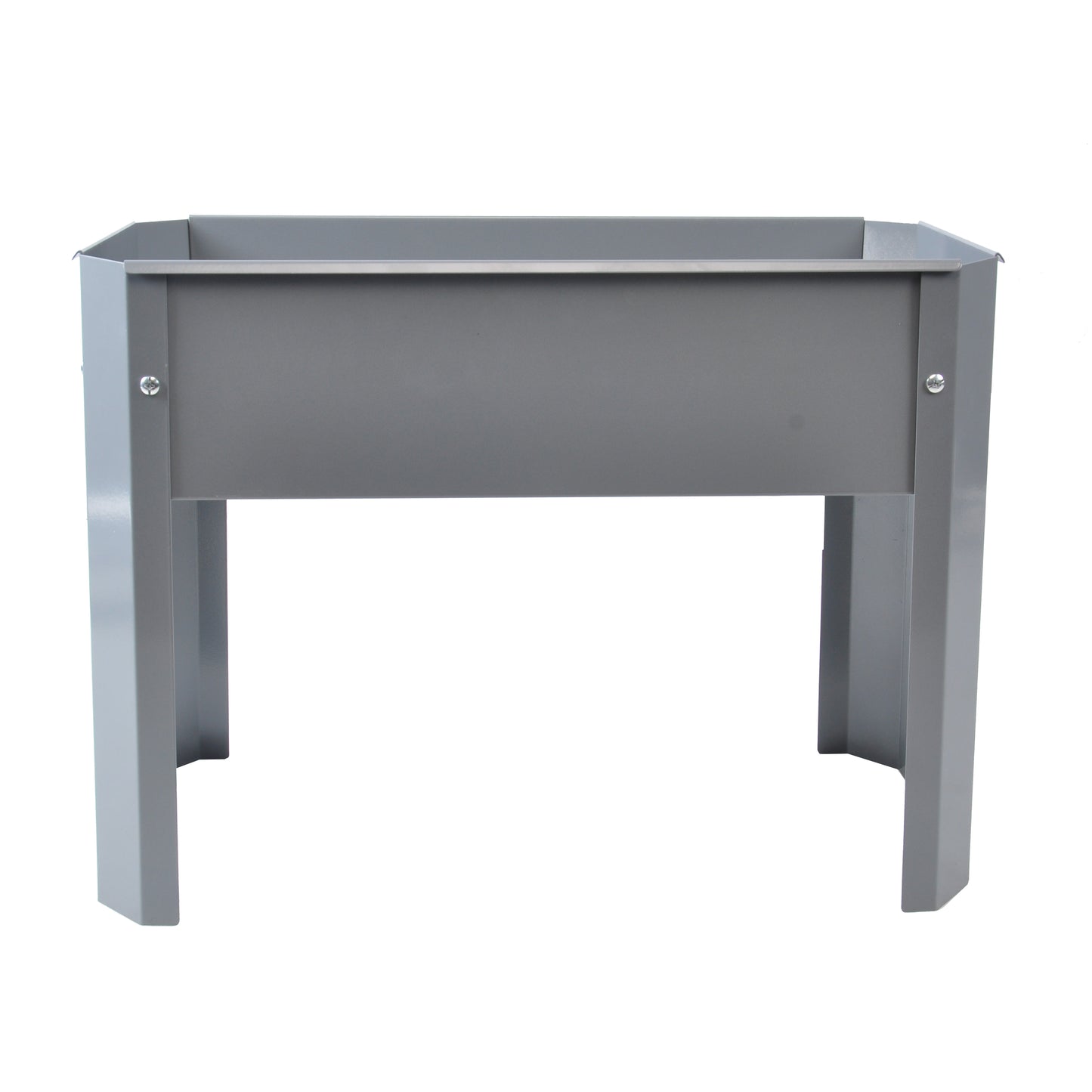 Elevated garden bed, metal elevated outdoor flowerpot box