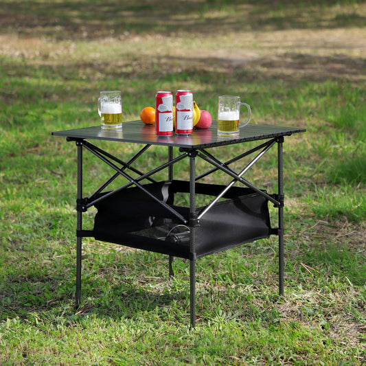 Coolbibila Set of 5, Folding Outdoor Table and Chairs Set