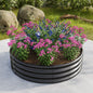 47.24*11.4" Tall Round Raised Garedn Bed,Metal Raised Beds for Vegetables, Outdoor Garden Raised Planter Box, Backyard Patio Planter Raised Beds