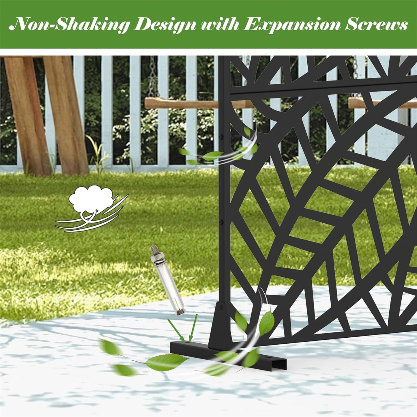 Coolbibila Metal Privacy Screen