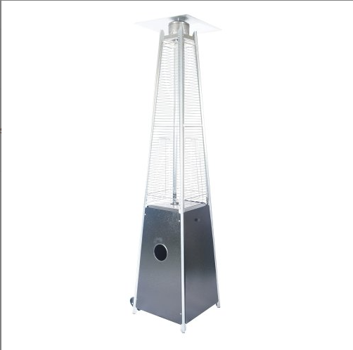 Coolbibila Quartz Glass Tube Patio Heater, Visual Flame Heater, 40000BTU