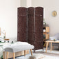 Coolbibila 6' Tall Wicker Weave 3 Panel Room Divider Privacy Screen