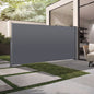 Coolbibila Retractable Side Screen Awning, UV Resistant, Waterproof, Patio Privacy Screen