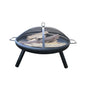 Coolbibila Fireplace Portable Fire Pit Grill Fire Pit Backyard Party Stove Round