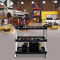 Coolbibila Three-layer thickened plastic mobile tool cart