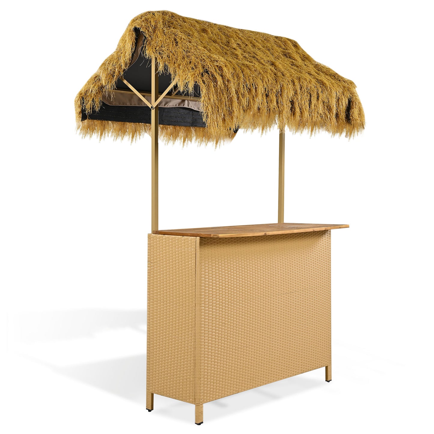 Coolbibila Hawaiian-style Bar Height Patio Set