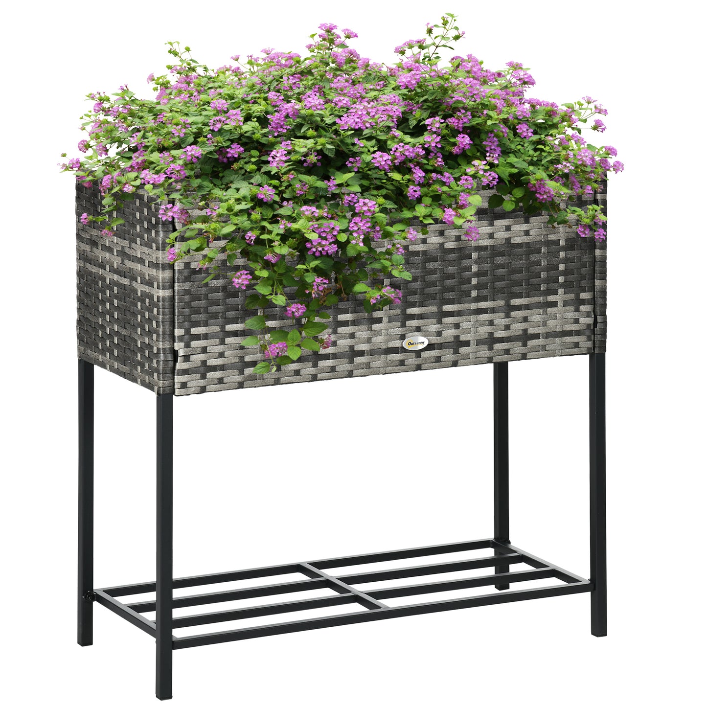Coolbibila Raised Garden Bed, Elevated Planter Box