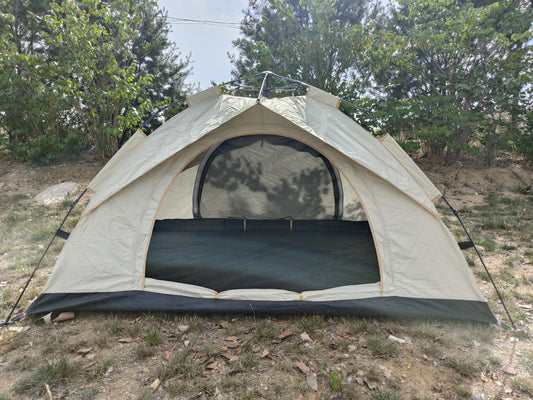 Coolbibila Camping dome tent is suitable for 2~3 people, waterproof, spacious, portable backpack tent