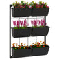Indoor and Outdoor Use, Hanging Plant Holder, Self Draining Wall Mounted Planter