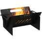 Coolbibila 3-In-1 Portable Fire Pit, Stove, Coffee Table, Wood Burning Firepit