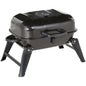 Coolbibila 14" Portable Charcoal Grill, Tabletop Small BBQ Grill