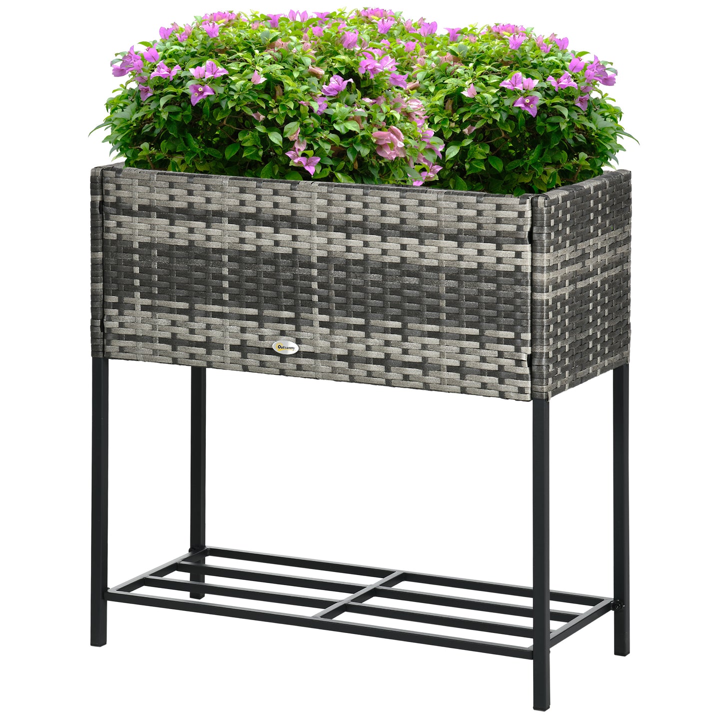 Coolbibila Raised Garden Bed, Elevated Planter Box