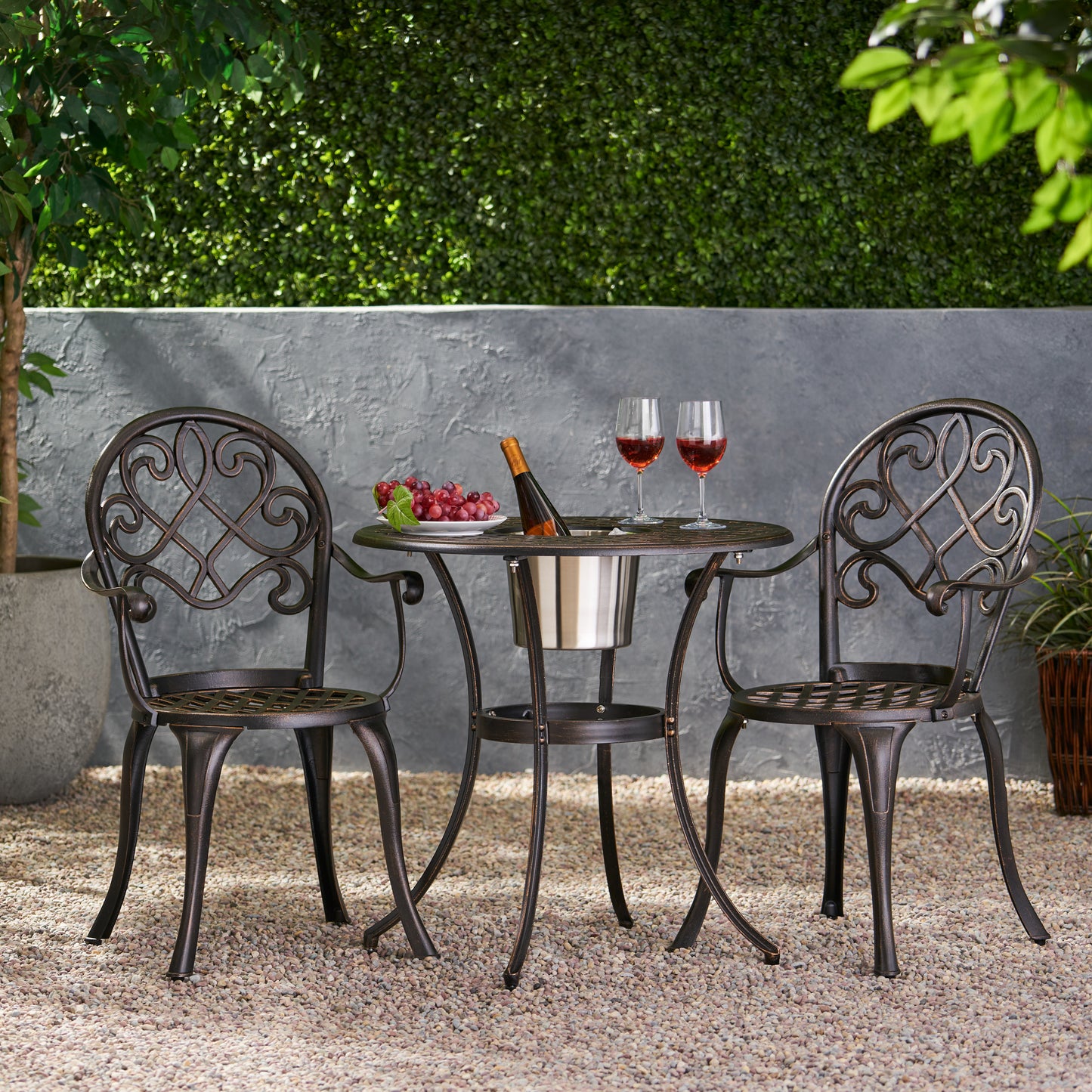 Coolbibila 3PC CAST BISTRO SET