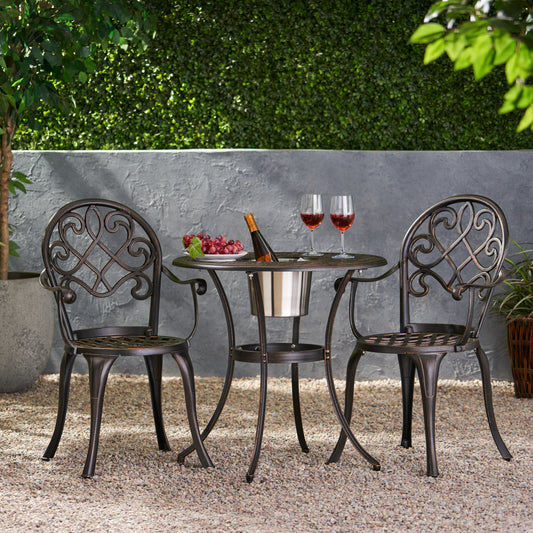 Coolbibila 3PC CAST BISTRO SET