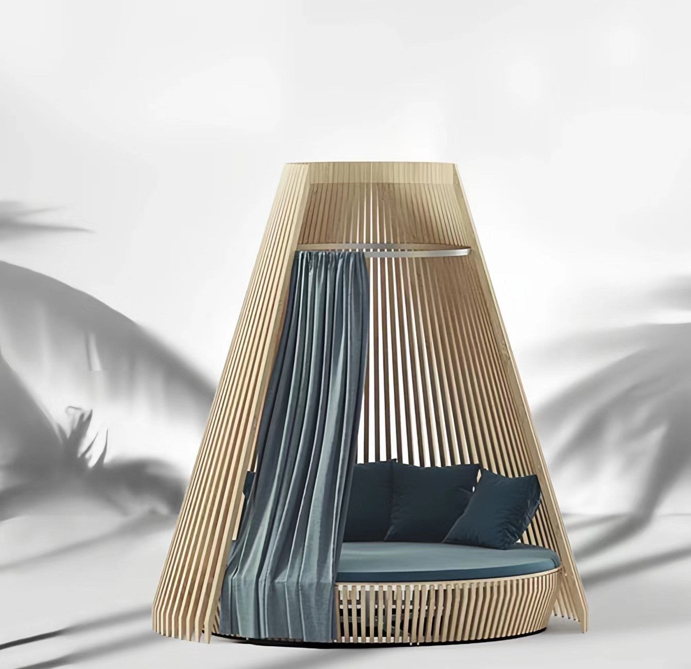 Outdoor Relaxation Wicker Chair