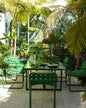 New arrivals Green Outdoor Dining Furniture set