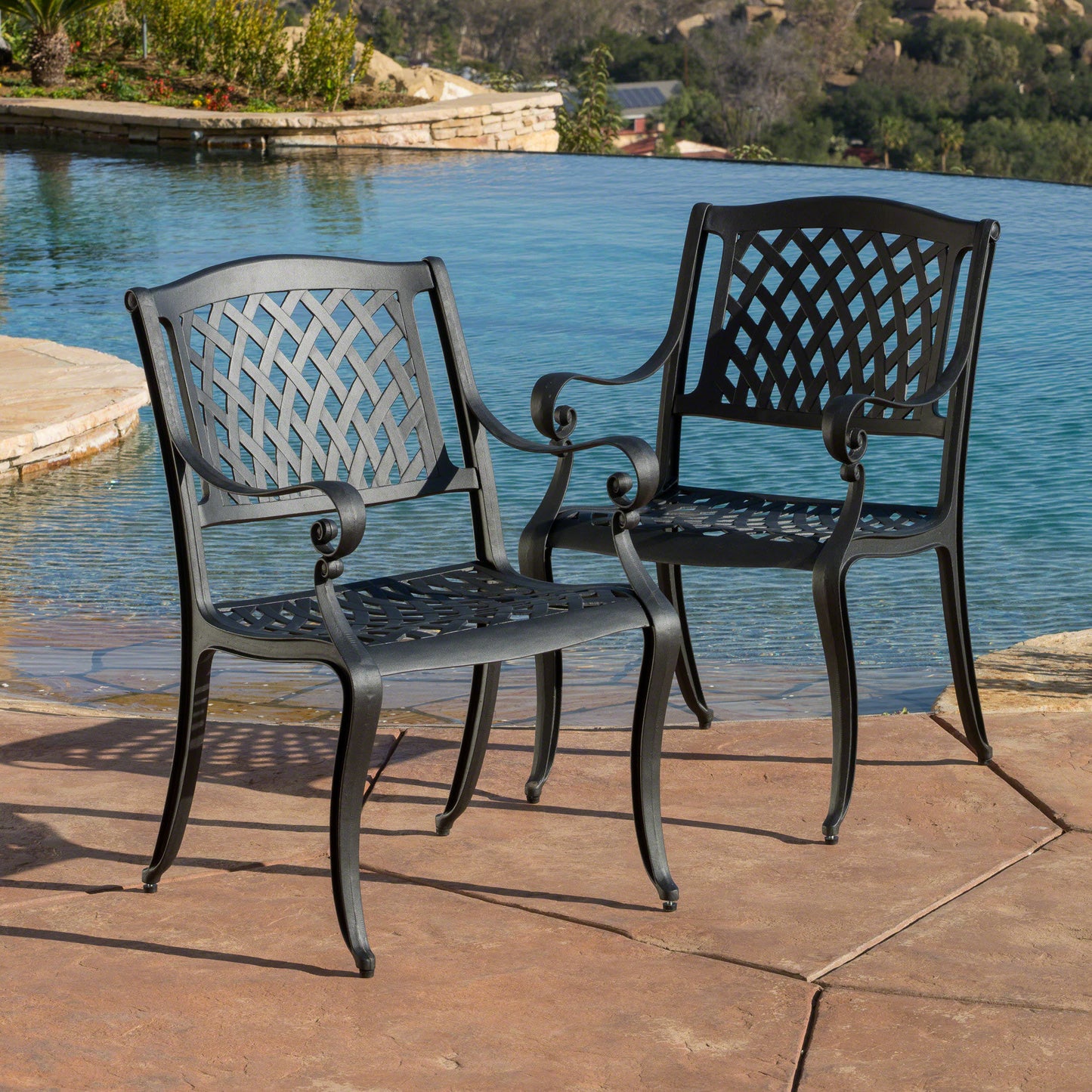 Coolbbila Arch Mesh Chair(set of 2)